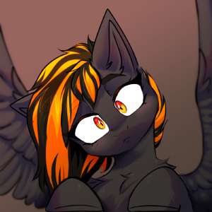 2888656safeartist-colon-thiefteaococ+onlyoc-colon-maydaypegasusponyblack+and+yellowbustchest+fluffhead+tiltlooking+at+youportraitsimple+backgroun.png