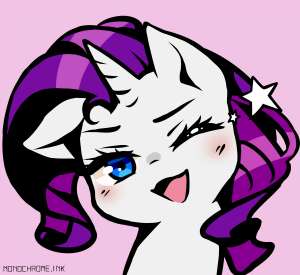 2638615safeartist-colon-monochromerarity-colon-3blushingfemalelooking+at+youmaremonochromeone+ear+downone+eye+closedopen+mouthopen+smilesmilingw.jpg