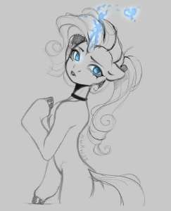 3600943safeartist-colon-zemyanrarityponyunicorng4chest+fluffeyelashesfemalehornlooking+at+youmagicmagic+auramaresketchsolowatermark.jpg