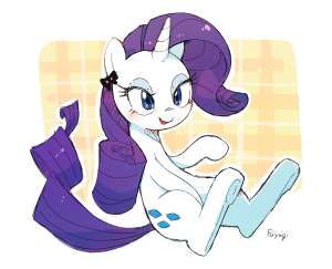 2917245safeartist-colon-fuyugirarityponyunicornabstract+backgroundblushingbowcutehair+bowopen+mouthraribetessimple+backgroundsittingsolo.png