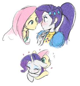 3285972safeartist-colon-tttthunderboltfluttershyrarityhumanpegasusponyunicornequestria+girlsg4blushingfemalehearthornhuglesbianship-colon-flar.png