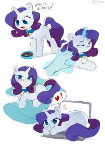 3105262safeartist-colon-enderselyatdarkrarityponyunicornbehaving+like+a+catblushingcollarcomputerdisembodied+handeye+clipping+through+haireyes+clos.jpg