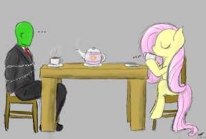 818348safeocfluttershyhumanoc-colon-anonteateacuptea+partyteapotchained.png