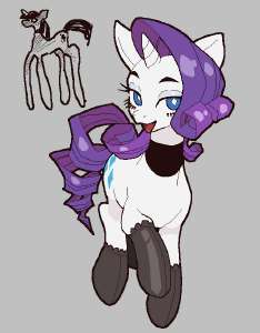 3625841safeartist-colon-cerebroraritytwilight+sparkleponyunicorng4clothesduoduo+femalefemalegray+backgroundhornlegwearsimple+backgroundstocking.jpg
