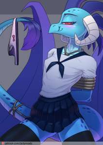 2264635questionableartist-colon-chrysalisdrawsprincess+emberdragonanthrog4arm+behind+backbdsmbedroom+eyesblushingbondagebottomlessboundbreastscl.png