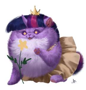 3633378safeartist-colon-makkahtwilight+sparkledogpomeranianponyunicorng4clothesfemaleflowerhornjewelryregaliasimple+backgroundskirtsolospecie.png