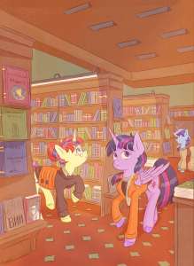 3644206safeartist-colon-dacrateiminuettemoondancertwilight+sparklealicornponyunicornhollyponydayg4bagbookbookshelfhornindoorssaddle+bagtriotw.png