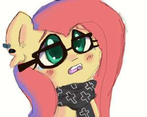 2220912safeartist-colon-kyariiopeartist-colon-ponyaafluttershyponyalternate+hairstyleblushingbustclothescrossear+fluffear+piercingearring.png