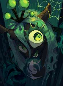 3438644safeartist-colon-floudeequeen+chrysalisshining+armorchangelingchangeling+queenponyunicorng4abstract+backgroundblack+bodychangeling+horncolo.png