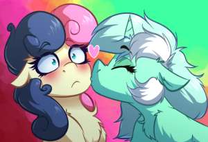3135425safeartist-colon-witchtaunterbon+bonlyra+heartstringssweetie+dropsearth+ponyponyunicorng4abstract+backgroundadorabonblushingcheek+kissches.png