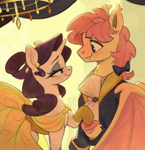 3535392safeartist-colon-nookprintfluttershyraritybat+ponyponyunicorng4bat+ponifiedbatterscotchbeauty+and+the+beastbutterscotchclothesdressevenin.png