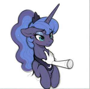 3552324safeprincess+lunaalicornponychest+fluffhandimagejpeglooking+at+someonepetting.jpeg