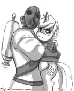 1051768safeartist-colon-johnjosecolyra+heartstringshumanponyunicorncrossoverfemalegas+maskgrayscaleholding+a+ponyhuglooking+at+youmaremaskmonoc.jpg