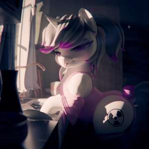 3413788safeartist-colon-lfococ+onlyoc-colon-hazel+radiateunicornsemi-dash-anthro3d3d+model-colon-p3panimatedbedroom+eyesbowbutt+shakeclothesco.gif