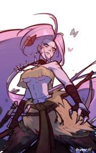 3525646safeartist-colon-guyser3fluttershybutterflyhumang4bellybelly+buttonbralessbreastsbusty+fluttershyear+piercingearringface+paintfemalehigh.png