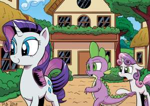 1765013safeartist-colon-pony-dash-berserkerrarityspikesweetie+belledragonponyunicorn-colon-oangrybedroom+eyesblank+flankdistracted+boyfriend+meme.png