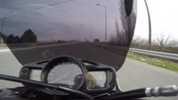 SUZUKI GSR 600 2010 TOP SPEED 250KMH.mp4