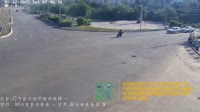 БурятскийбайкерэпичноперелетелчерезмашинупослеДТП.mp4