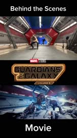 Guardians 3 Hallway Fight Behind the Scenes vs Movie [-ZebmpcCsIw].mp4