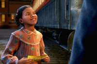 Polar Express a happy child with her ticket.jpg