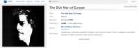 The Sick Man of Europe by The Sick Man of Europe (Album, Minimal Wave) Reviews, Ratings, Credits, Song list - Rate Your Music.png