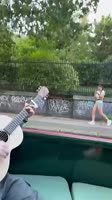 Playing requests for runners on the canal giveback HFTMaTXk9hg.mp4
