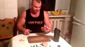 Как сделать микрофон из дилдо.webm