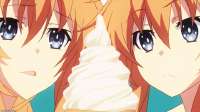 Omake Gif Anime - Date A Live S3 - Episode 12 [END] - Yuzuru Kaguya Lick Ice Cream.gif