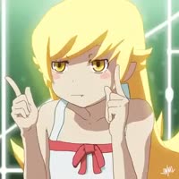 忍野 忍 (おしの しのぶ) 指ぐるぐる.webm