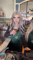 extra cream to coffee.mp4