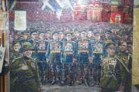 Главный храм Вооружённых сил РФ - Мозаика со Сталиным.jpg