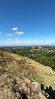 Strange object captured over Malvern Hills, Western England.mp4