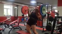 ШТАНГА 170 КГ НА БИЦЕПС! ДЕНИС ЦЫПЛЕНКОВ.The heaviest cheat biceps curl ever - 170kg.Denis Cyplenkov.mp4