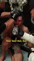 When @DustinPoirier confronted Dan Hooker after their battle...  #UFC318.mp4