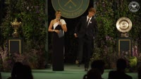 Time to Party 💃 Jannik Sinner and Iga Swiatek Dance at the Wimbledon Champions  Dinner.mp4