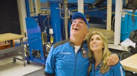 Blue Origin - When you see Earth as a single, delicate curve, it transforms you. On June 29, Blue Origin successfully completed its 13th human spaceflight and the 33rd flight for the New Shepard pro.mp4
