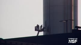 Erik Fraser - Crews appear to be starting work on FTS installation on Booster 16 in... [1957241254808555521].mp4