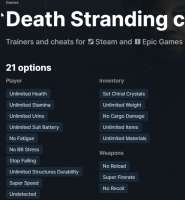 2021-01-05 151930-Death Stranding Cheats and Trainers for P[...].png