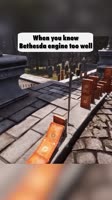 When you know Bethesda game engine too well.mp4