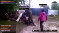 Сельская драка в стиле Lineage II.mp4