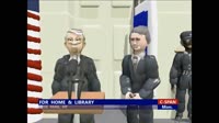 SPORE Борис Ельцин и Бил Клинтон. 1995 год. Пародия. Bill Clinton and Yeltsin. Parody in SPORE(480P).mp4