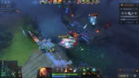 Dota 2, Лина против Лича в миду не вывозит даже с помощью Венги..mp4