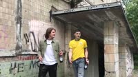 Залетыш сбил хмельного у молодых ребят.mp4