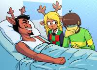 Undertale-фэндомы-limehazard-Rudolph-Holiday-7016553.png