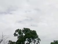 Cambodian soldiers reportedly shot down a Hexacopter Drone used by RTA.mp4