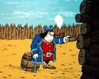 Те из вас, кто останется в живых... будут завидовать... хэ-хэ... мёртвым.  Остров сокровищ (1988).mp4