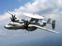 USNavy090713-N-2798I-005AnE-2CHawkeyeassignedtotheGreyhawksofCarrierAirborneEarlyWarningSquadron(VAW)120fliesoverJacksonville,Fla.jpg