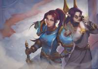 my-drawing-of-a-paladin-and-shadow-priest-in-an-arena-would-v0-kutfmvyuixw81.webp