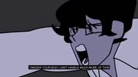 Crazy Japanese Man running in tunnel screaming Sex at the top of his lungs but its an Anime.mp4